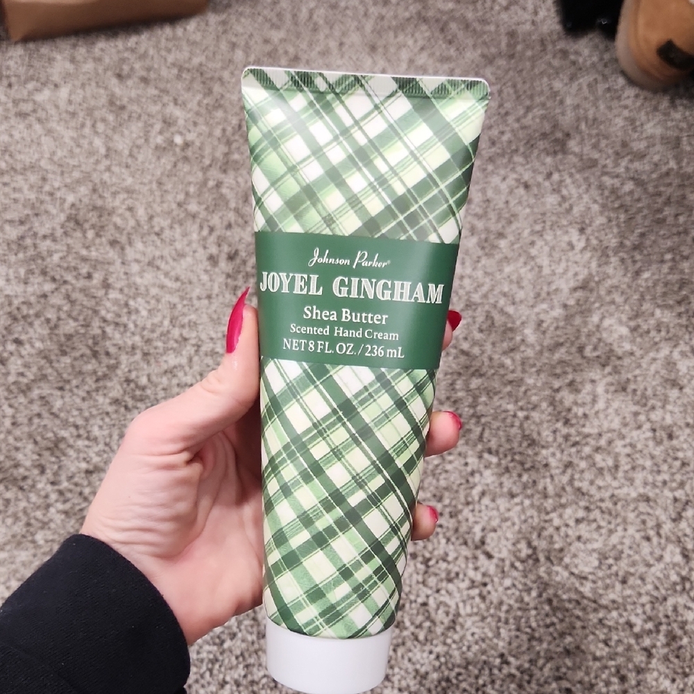 Joyel Gingham Hand Cream - Green